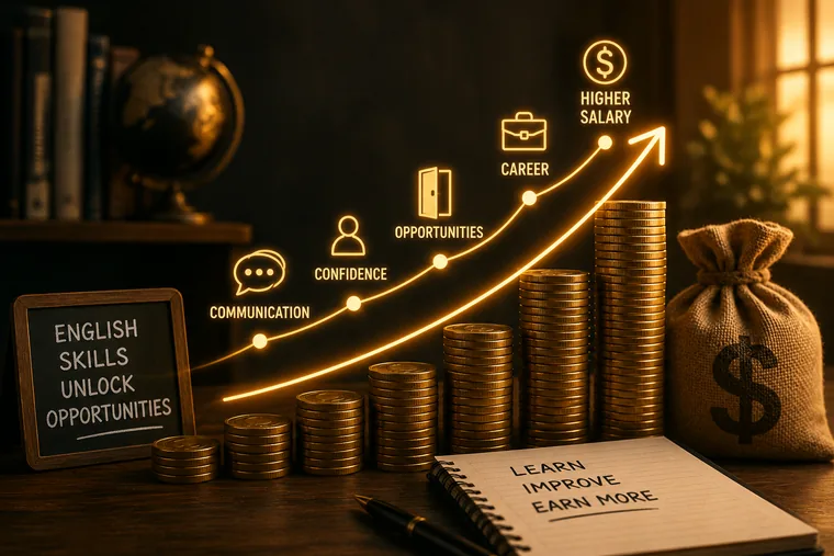 English skills charted alongside rising earnings